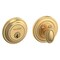 Baldwin Estate Lifetime Satin Brass Deadbolts 8231.044 - alternate 1